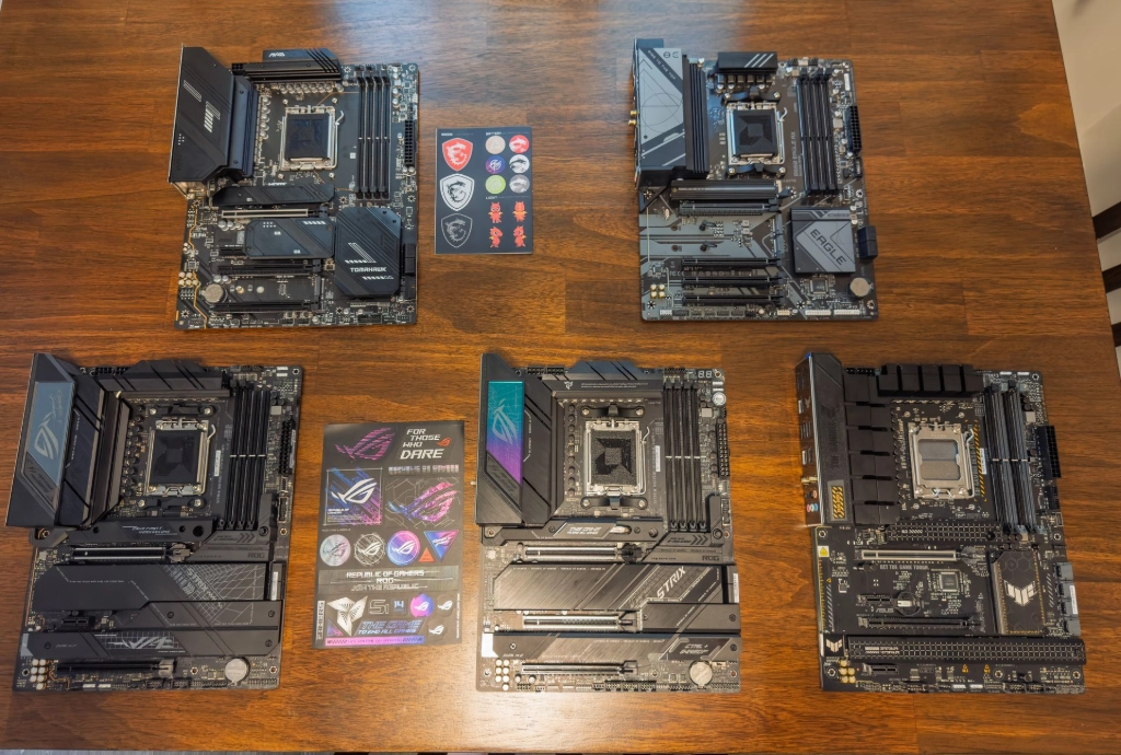 Multiple motherboards