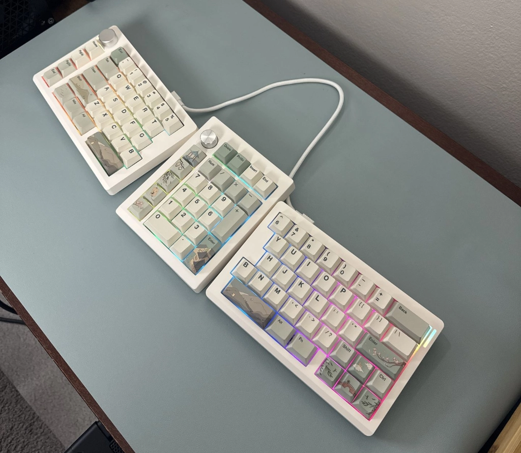 Split ergo custom keyboard